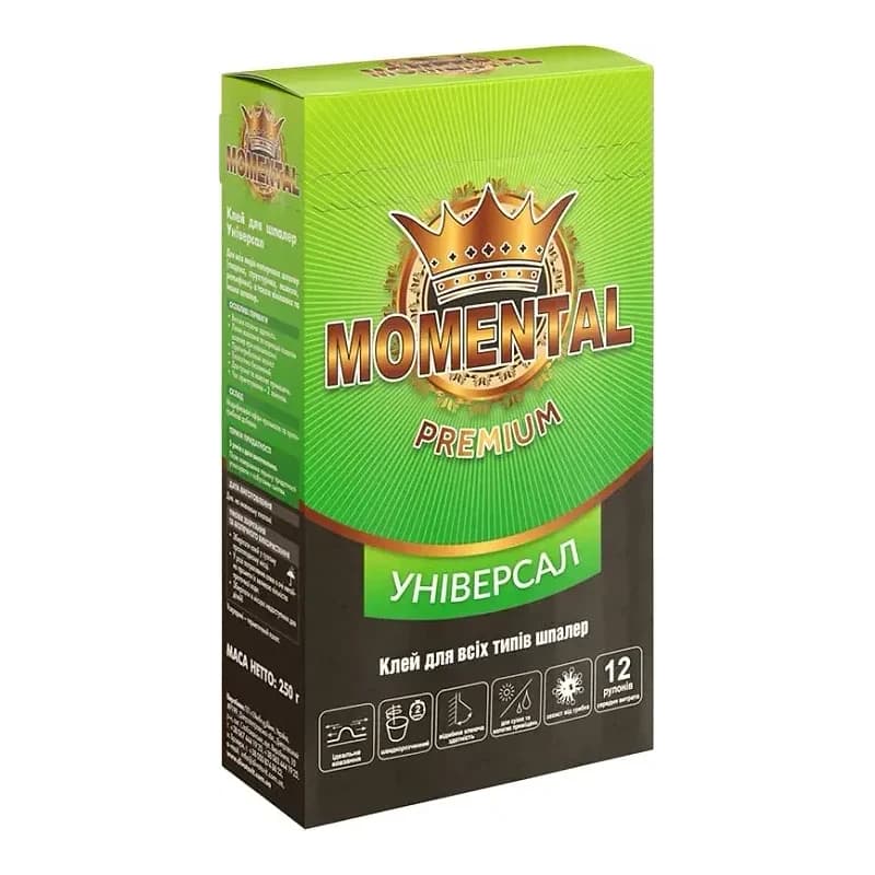 Клей для шпалер Momental Універсал Premium, 250 г
