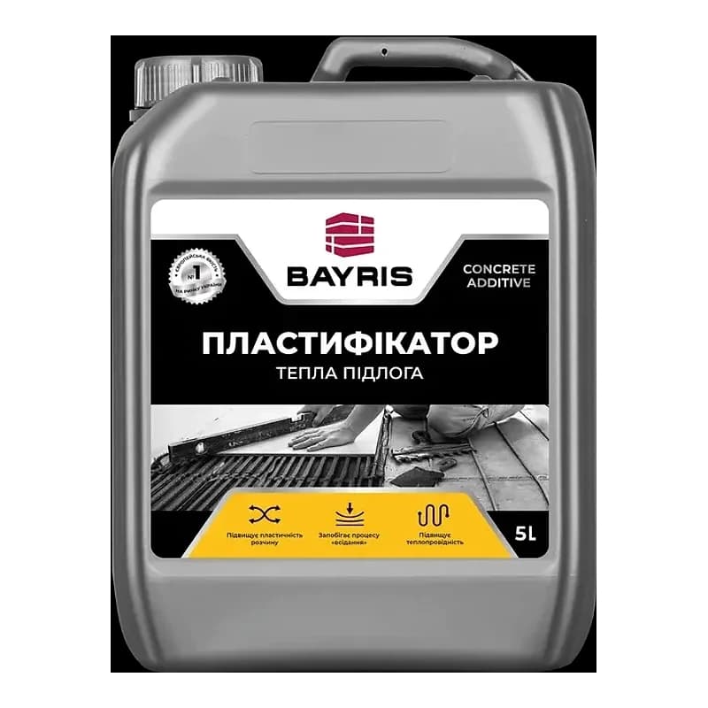 Пластифікатор Байріс Тепла підлога, 5 л