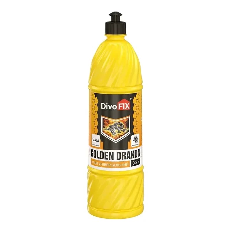 Клей Дивоцвіт Golden Drakon, універсальний, 800 г 0,8 кг