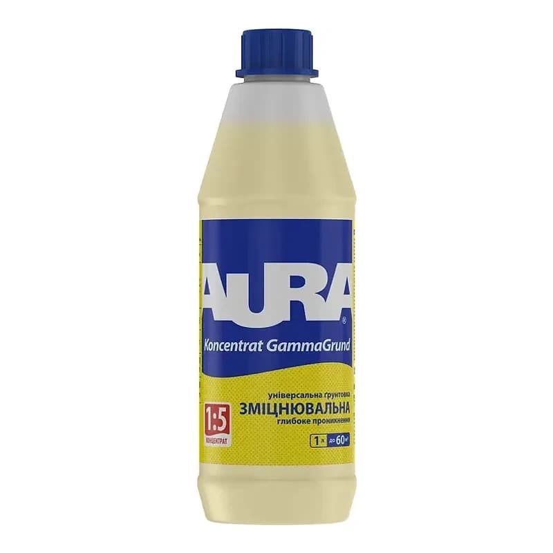Aura Koncentrat GammaGrund — Зміцнювальна ґрунтовка-концентрат, 1 л