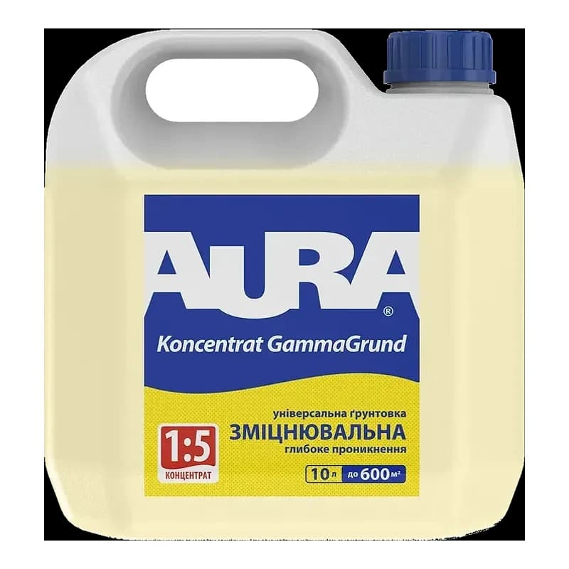 Aura Koncentrat GammaGrund — Укрепляющая грунтовка-концентрат, 10 л