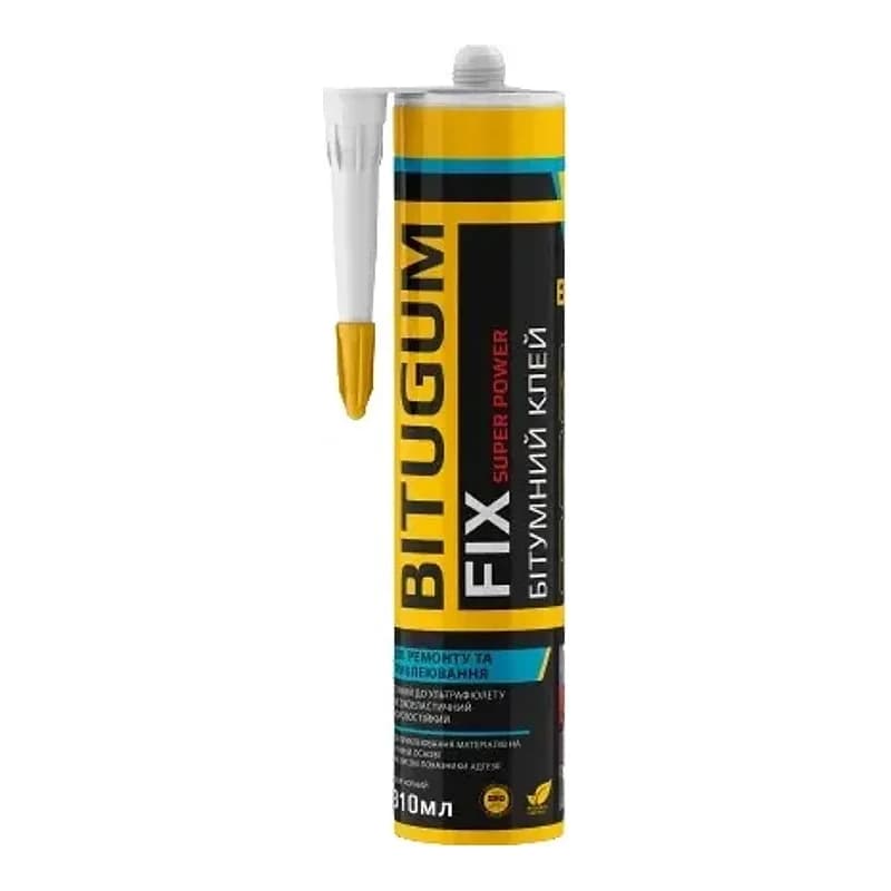 Герметик Bitugum FIX для кровли, битумный 310 г