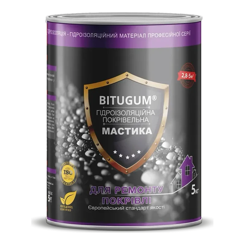 Мастика Bitugum гідроізоляційна, 5 кг