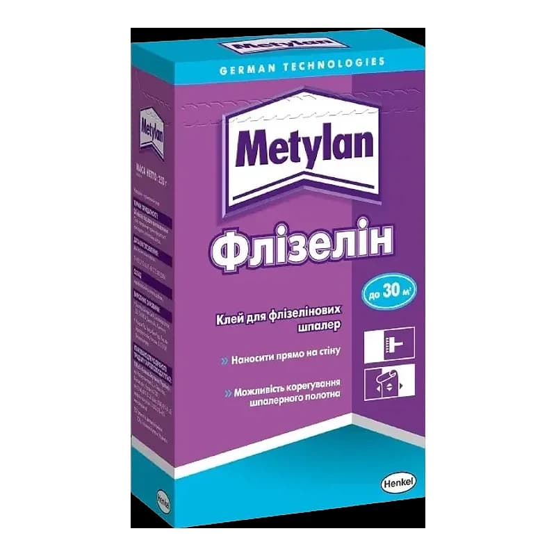 Клей для шпалер Metylan Флізелін, 250 г