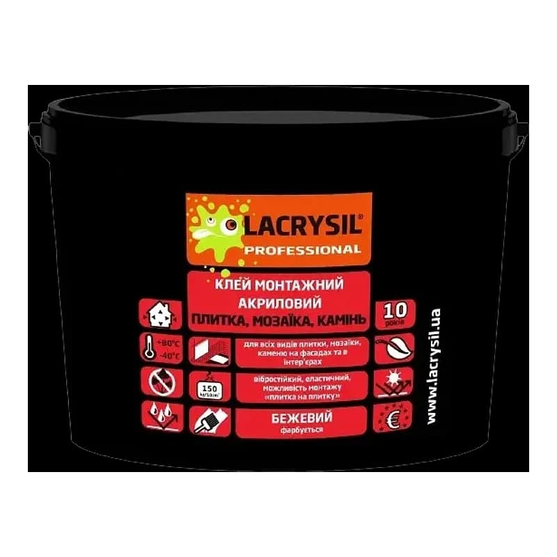 Клей для мозаїки та плитки Lacrysil 1,5 кг