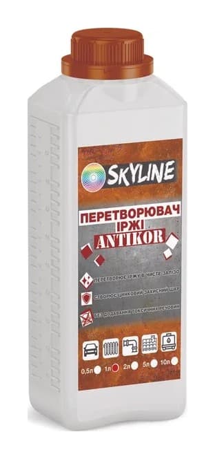 Перетворювач іржі ANTIKOR SKYLINE, 1 л