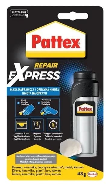 Клей Pattex Repair express епоксидний, 48 г