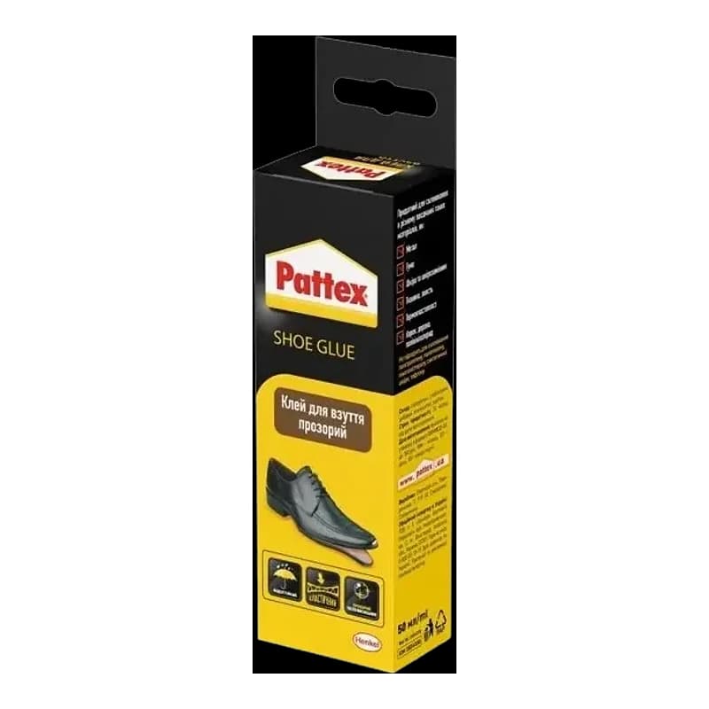 Клей Pattex Shoe Glue, для взуття, 50 г