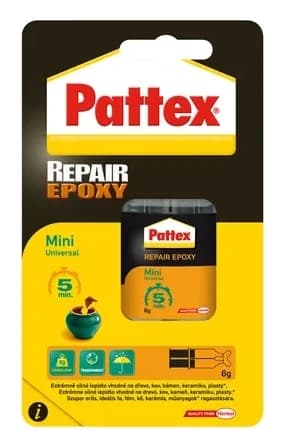 Клей Pattex Universal Epoxy, шприц, 6 мл