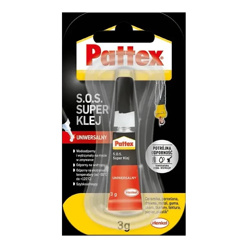 Клей Pattex Супер, 3 г