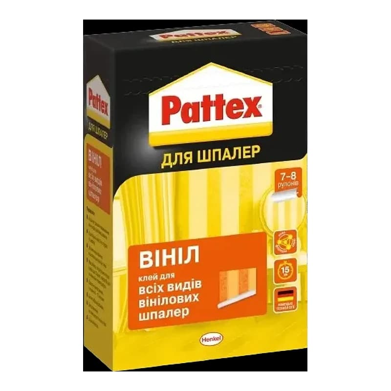Клей для шпалер Pattex Вініл, 250 г
