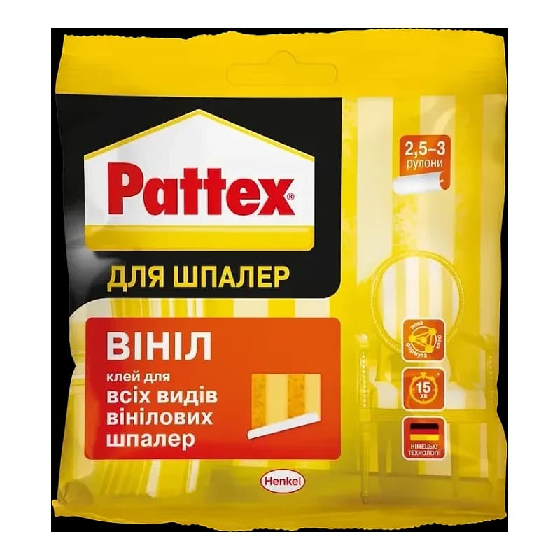 Клей для шпалер Pattex Вініл, 95 г