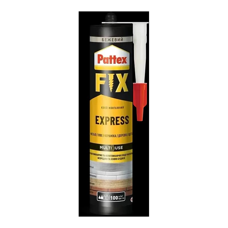 Клей монтажний Pattex FIX Express, 375 г