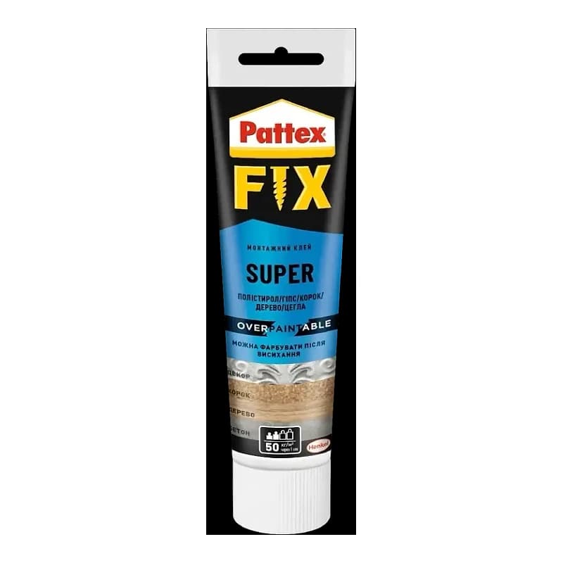Клей монтажний Pattex FIX Super, 50 г