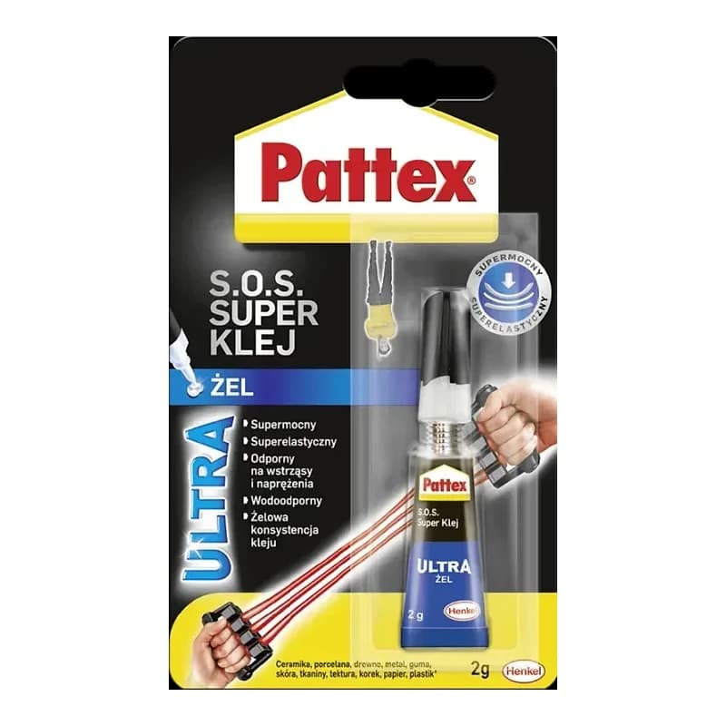 Клей Pattex Супер-гель, 2 г