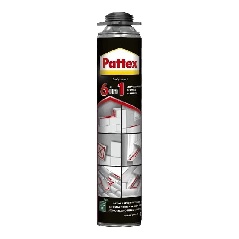 Піна-клей Pattex 6 в 1 професійна 750 мл