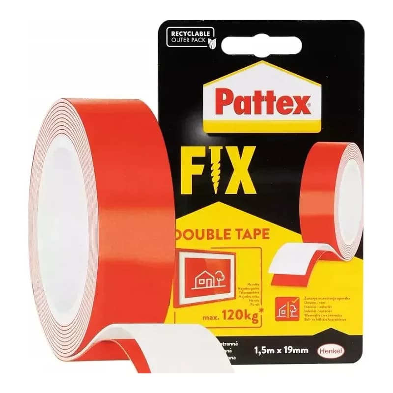 Монтажна стрічка Pattex, 1,5 м, 120 кг