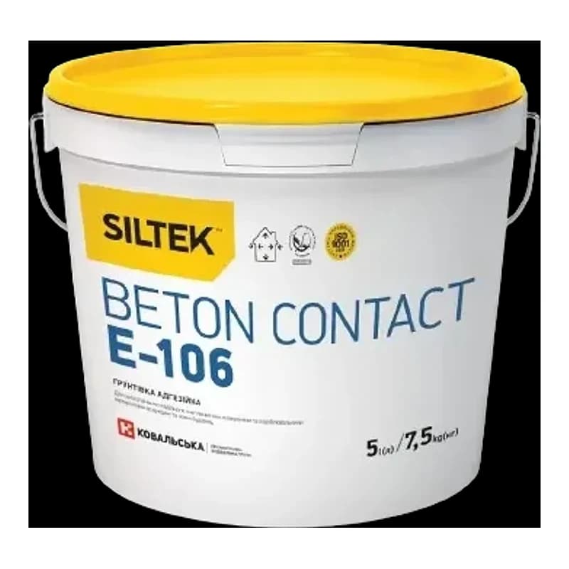 Грунтовка Siltek E-106 Beton Contact адгезійна, 5 л