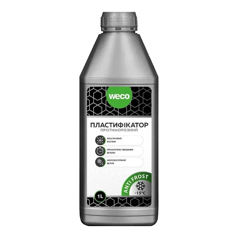 Пластифікатор Weco Протиморозний, 1 л